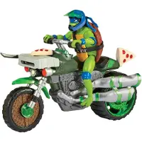 Teenage Mutant Ninja Turtles Drive N Kick Cycle Mit Figur, Motorrad, Ninja Turtles, 4 Jahr(e), Mehrfarbig