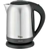 Ardes AR1K41, 1,7 l, 2200 W, Schwarz, Edelstahl, Kunststoff, Edelstahl, Wasserstandsanzeige, Überhitzungsschutz