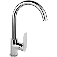 Sonstige Verlage Novaservis Algeo Square Spültischarmatur STEHEND 330MM CHROM BAQ4 (82713,