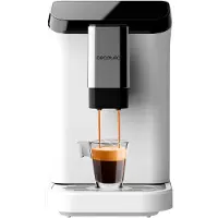 Cecotec 01717, Espressomaschine, 1,5 l, Kaffeebohnen, Eingebautes Mahlwerk, Schwarz, Weiß