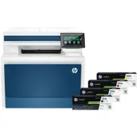 HP Color LaserJet Pro MFP 4302dw + 1 XL-Toner-Ersatzset