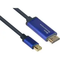 GOOD CONNECTIONS GC 4844-SF020B Mini DP 1.4 auf HDMI 2.0 A Stecker 4Ka60Hz 2 m blau