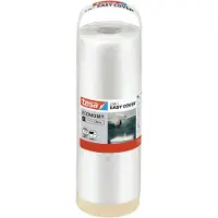 TESA Nachfüllrolle für Easy Cover 2in1 Malerband&Abdeckfolie Economy XL 17m:2,6m
