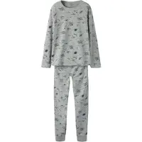 Name it Pyjama Set in Grey Melange | Gr.: 86/92