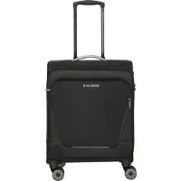 Travelite Jetpack Max Handgepäck Spinner 55 cm - 41 Liter - 55x40x23 cm - schwarz