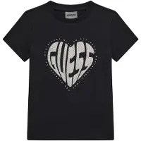 GUESS T-Shirt J5RI46 J1314 Schwarz Regular Fit 170