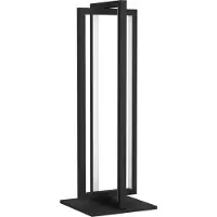 Eglo SIBERIA Tischleuchte Tischbeleuchtung - L16 x B16 x H43 cm - schwarz - 15,5W inkl. - IP20