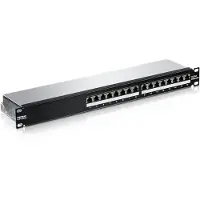 Trendnet 16 Port Cat6a Shielded Patch Panel Switch