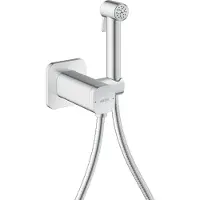Hansgrohe Bidet-Handbrause Axor Bidette Showers 1 J, für Mischwasser, softsquare, chrom