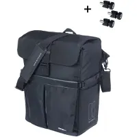 Basil Move Mik Fahrradtasche 15l Schwarz Schwarz One Size