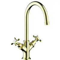 Hansgrohe Zwei-Griff-Waschtischarmatur 210 Axor Montreux A 175mm, m KrG, m ZugstAblGar, b ni.