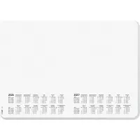 Sigel Papier-Schreibunterlage, Punktraster, weiß/schwarz, Kalender 2026/2027, DE/EN/FR/NL, A3, 30 Blatt