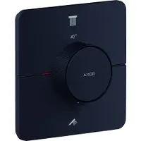 Hansgrohe Thermostat Axor ShowerSelect ID UP, f 2 Verbr., softsquare, Mattschwarz