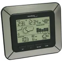 Technoline WS 9273-IT, Schwarz, Silber, Innen-Hygrometer, Innen-Thermometer, Außen-Hygrometer, Außen-Thermometer, Hygrometer, Thermometer, Hygrometer, Thermometer, C, 170 mm