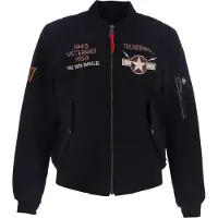 Helstons Tiger Motorrad Textiljacke, schwarz, 2XL