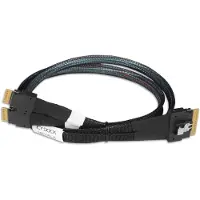 Icy Dock Kabel SlimSAS 8i SSF-8654 zu 2xSlimSAS 4i,SFF-8654 Kabel-0,5M