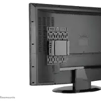 NeoMounts NS-MPM100 Mediaplayer-Halter - universal, Schwarz, Stahl, 5 kg, 100 x 200,75 x 75 mm, 0 - 224 mm, 0 - 342 mm