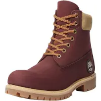 Timberland Premium 6 Inch Lace Up Waterproof Boot Burgundy N Größe: 44 | Schnürschuhe Outlet | Herren | Braun