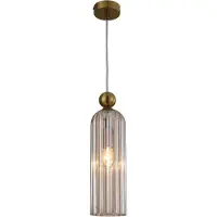 Light Prestige Hängelampe Piega 1xE14 bernstein LP-939/1P