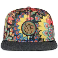 Djinns Trucker Cap "6P SB Peacock Linen"
