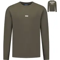 HUGO Herren Naviu Sweatshirt Dark Brown