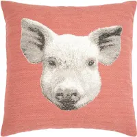 PAD Dekokissen "MOO" Made in Europe, Kissenhülle ohne Füllung, 1 Stück, Tiermotiv, 45x45 cm