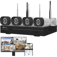 Nivian 3MP Kamerasystem mit 4 Kameras