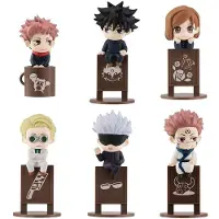 Megahouse Jujutsu Kaisen Ochatomo Series Sammelfiguren 6er-Set 4 cm