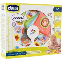 Chicco Greifspielzeug "Animal Tummy Time", bunt, Greifspielzeug, KinderB:38cm H:10cm, Polyester, Greifspielzeug, Spielkissen, B:38cm H:10cm
