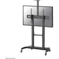 NeoMounts PLASMA-M1950E TV-Trolley 60-100", Schwarz, Stahl, 100 kg, 152,4 cm (60"), 2,54 m (100"), 1000 x 400,1000 x 600,200 x 200,200 x 300,200 x 400,300 x 100,300 x 200,300 x 300,350 x 350,400 x...