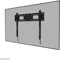 NeoMounts WL30-750BL18 Schwerlast-Wandhalterung 55-98" - fest - abschließbar - schnelle Installation - 139,7 cm (55"), 2,49 m (98"), 100 x 100 mm, 800 x 600 mm, Stahl, Schwarz