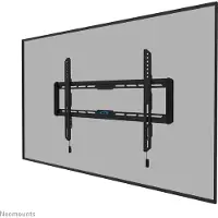 NeoMounts WL30-550BL16 TV-Wandhalterung 42-86" - ultraflach - einfache Installation, 106,7 cm (42"), 2,18 m (86"), 100 x 100 mm, 600 x 400 mm, Stahl, Schwarz