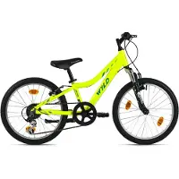 Dacapo Kinderfahrrad "20" Mistral Gelb 6 Gänge RH 27 cm - Ab 6 Jahre" 6 Gang Kettenschaltung