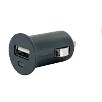 Schwaiger 12V Ladeadapter 1x USB 2.4A schwarz