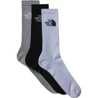 The North Face Socken Multi Sport Cush Crew Sock 3P Unisex Black Assorted-Schuhgröße 41 - 43