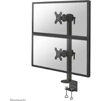 NeoMounts Fpma-d960dvblackplus 49-zoll Vertikaler Doppelmonitorständer