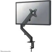 NeoMounts DS70-700BL1 Monitorarm 17-27" - Gasfeder, Klemme, 7 kg, 43,2 cm (17"), 68,6 cm (27"), 100 x 100 mm, Schwarz