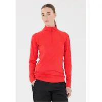 Whistler Langarmshirt "Blume" 1 Stk. mit Reißverschluss und Stehkragen
