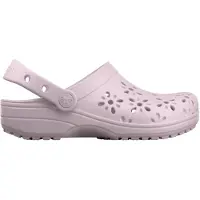 Crocs Clog "Classic Floral Cut Out Clog" Sommerschuh, Sandale, Strandschuh mit schwenkbarem Fersenriemen