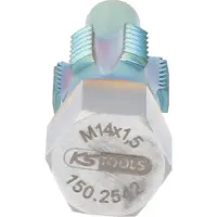 Ks Tools Gewindeschneider mit Führungsbolzen für Temperatursensoren, M14x1,5