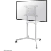 NeoMounts NS-M1250WHITE TV-Trolley 37-70" - drehbar, Weiß, Stahl, 70 kg, 94 cm (37"), 177,8 cm (70"), 200 x 200,300 x 300,350 x 350,400 x 200,400 x 300,400 x 400,600 x 200,600 x 400