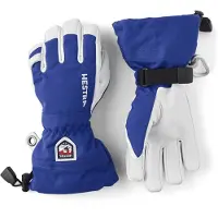 Hestra Army Leather Heli Ski Jr, Skihandschuhe, Junior, blau