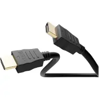 Goobay 41081, 0,5 m, HDMI Typ A (Standard), 2 x HDMI Type A (Standard), 48 Gbit/s, Schwarz