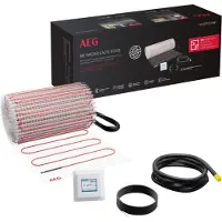 AEG Fußbodenheizung "Turbo Thermo Boden "TBS TC 200/5 Set Plus" Elektrische Fußbodenheizung, Komplettset 5 m², 200 W/m²