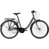 S'Cool Jugendfahrrad "SCOOL chiX" 3 Gang Shimano Nabenschaltung 26 Zoll, Jugendliche, mit Gepäckträger und Schutzblech