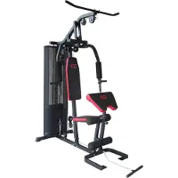 MOTIVE FITNESS by U.N.O. Kraftstation "Multi-Gym Smart" 10 Gewichtsblöcke Seilzug, Butterflystange, Latzug, Ruderfunktion und mehr, max. Benutzergewicht 120 kg, max. Trainingsgewicht 45,8 kg