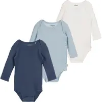 Huggies Clothes Langarmbody "HUGB 3PK BODYSUIT" Packung, 3 Stk. 3er-Pack, in Ripp-Optik