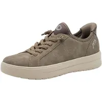 Jana Damenschuhe Halbschuhe Slipper sportlicher Schnürer Beige Freizeit, Schuhgröße:38 EU
