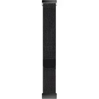 BlueBuilt Siliconen Bandje Zwart voor Samsung 20 mm (BBSMWSW001)