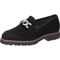 Sioux Slipper "Meredith-734-H", Damen, Gr. 40 (UK 6 1/2), schwarz, Obermaterial: 100% Lammveloursleder LAVL. 100% Gummi rubber., Schuhe Slipper